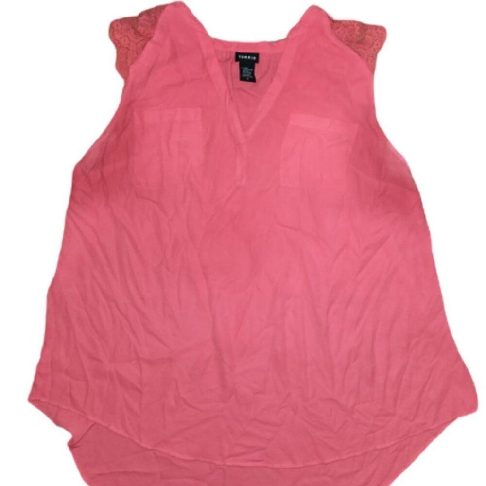 Torrid Pink Blouse || Fair Condition || plus size 2